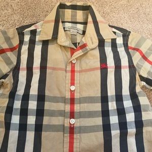 Burberry Boys Check Vintage shirt